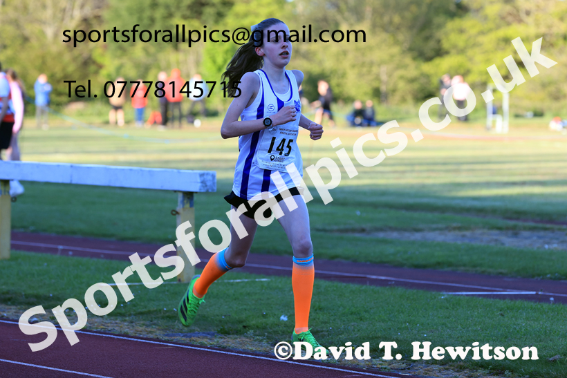 The 1500 metres, 2026 NEGP 1, Monkton Stadium. Photo: David T. Hewitson/Sports for All Pics